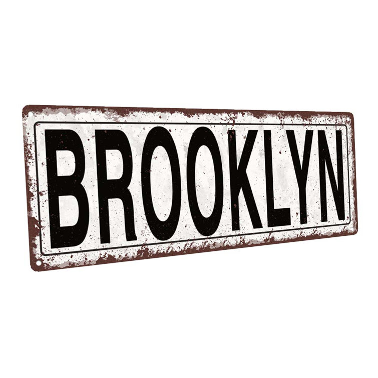 Homebody Accents Brooklyn Sign Wayfair